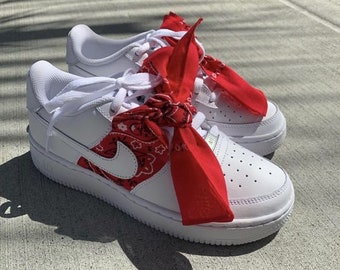 air forces with red bandana
