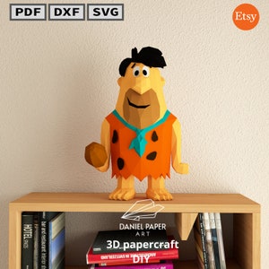 Daniel art 39, Pedro, anime PDF Template, DIY 3d Model, FanArt, Paper Sculpture, Low Poly, Pepakura, Craft, Manualidad, Arte de Papel