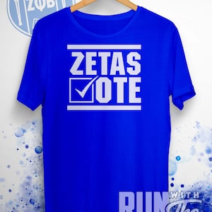 Greeks Vote, Zeta Phi Beta Shirt, Vote, Stroll to the Poll, Zeta Phi Beta, Zeta Shirt, Sorority Shirt