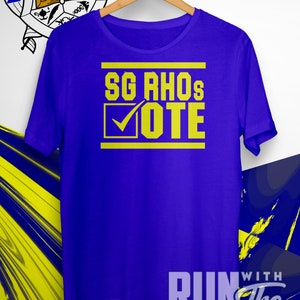 Griechen Abstimmung, Sigma Gamma Rho Abstimmung Tshirt, Sigma Gamma Rho Shirt, Abstimmung Shirt, Sigma Gamma Rho, RHO Shirt, Sorority Shirt, Sorority