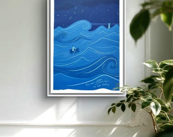 A calm sea never made a good sailor