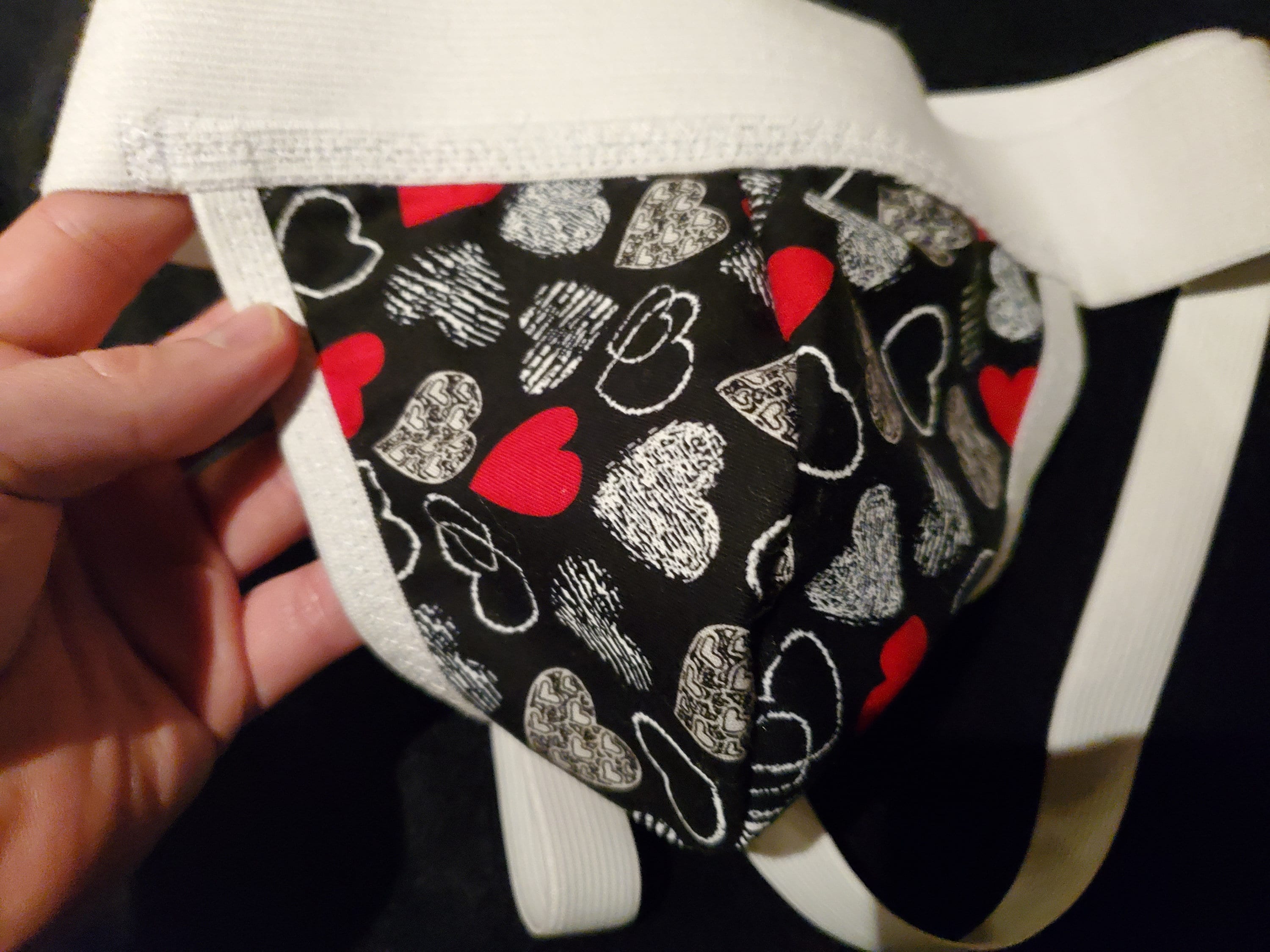 Heart Jockstrap, Love Jock, Athletic Supporter, Gift for Him, Boyfriend