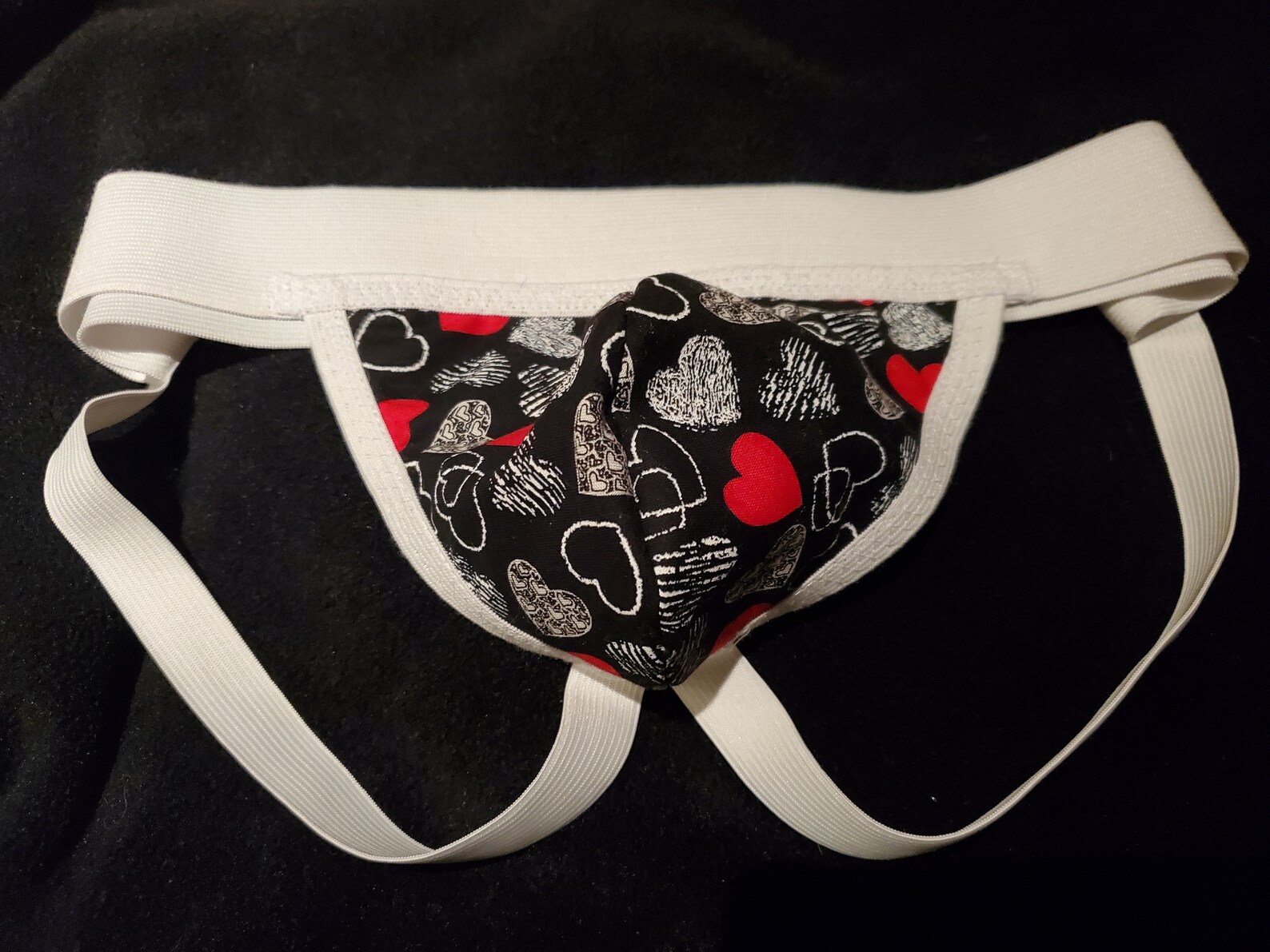 Heart Jockstrap, Love Jock, Athletic Supporter, Gift for Him, Boyfriend
