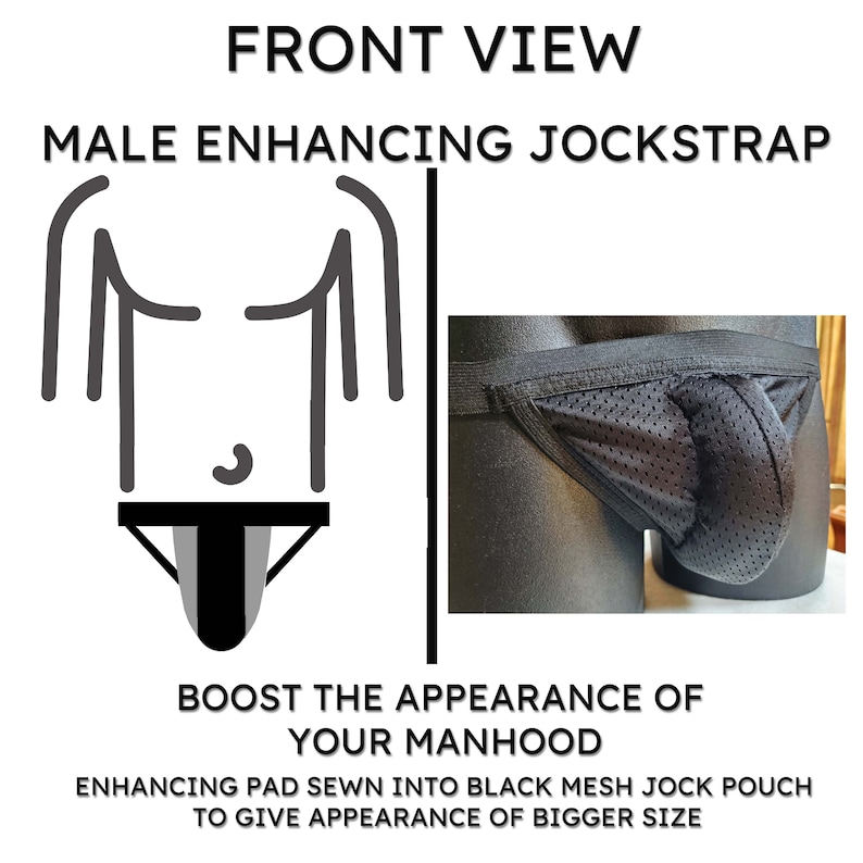 Male Enhancing Jockstrap, Testicular Cancer Survivor Jock, Additional