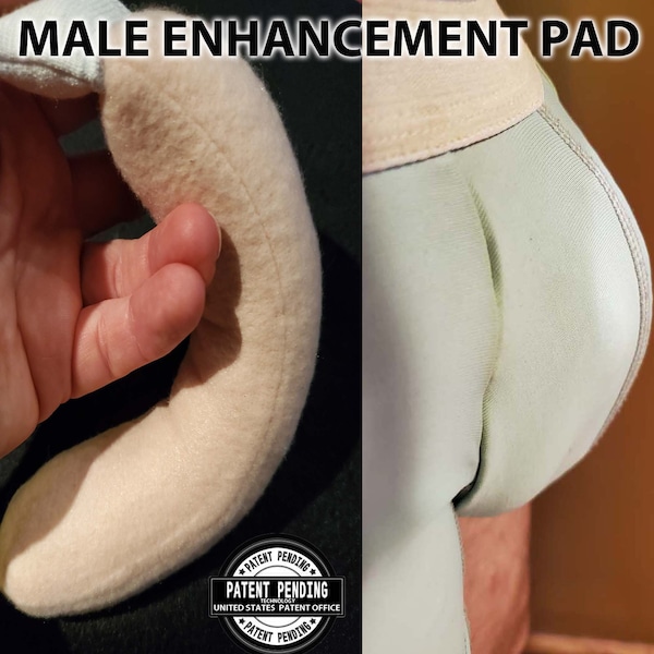 Male Enhancement Form, Pale Tone, Testicular Cancer Survivor Pad, Extra Endowment Pad, Men's Bulge Increase, Padded Size Enhancer