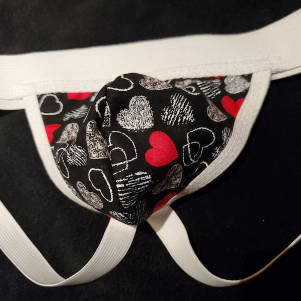 Mens White Jockstrap Etsy