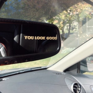 Car Mirror Decal