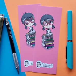 Cute Chibi Girl Reader Bookmark