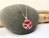 Sea Glass Necklace | Sterling Silver | North Devon | Unique Jewellery | Beach Glass | Gift For Her | Croyde