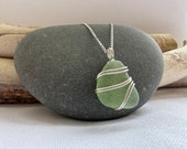 Sea Glass Necklace | Sterling Silver | North Devon | Unique Jewellery | Beach Glass | Gift For Her |