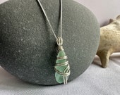 Sea Glass Necklace | Sterling Silver | North Devon | Unique Jewellery | Beach Glass | Gift For Her |