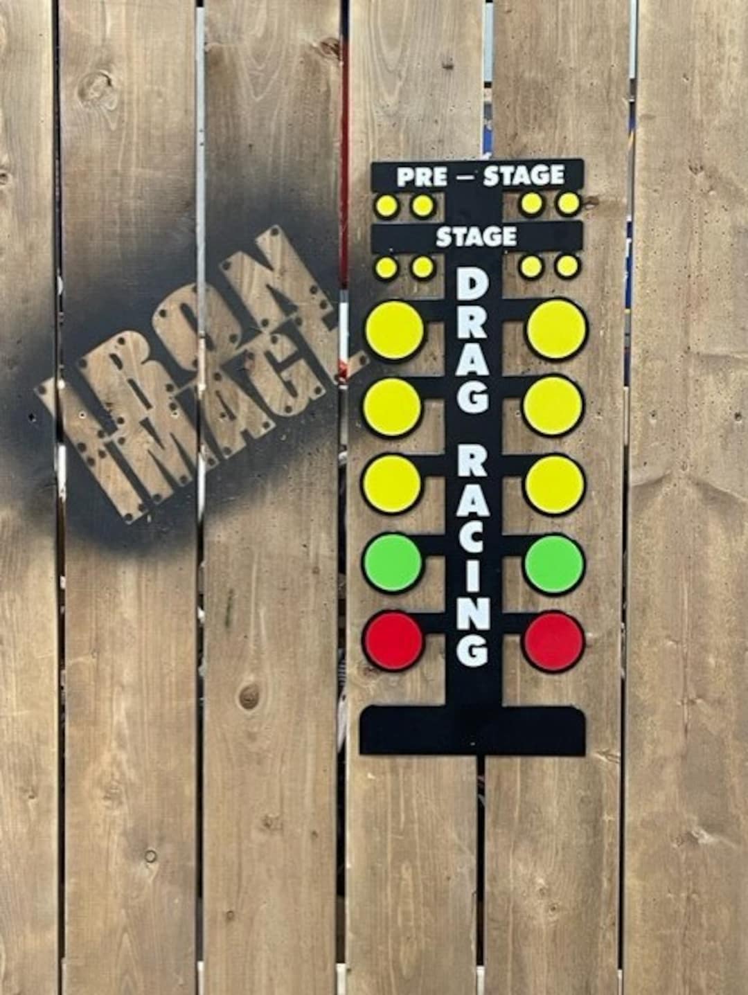 Drag Racing Christmas Tree Metal Art Decor Etsy Canada