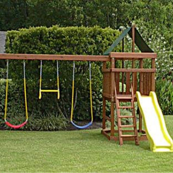 Swing Set und Fort File für DIY SEHR EINFACHE Anleitung