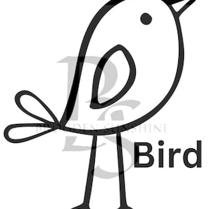 Bird Color Sheet Printable PDF Kids Preschool Toddler Children School Church Playdate Teacher Spring