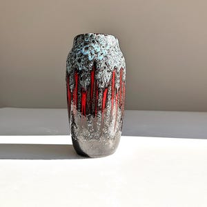 ローラ　花瓶　イタリア製　赤 Scheurich lora glaze - Etsy 日本