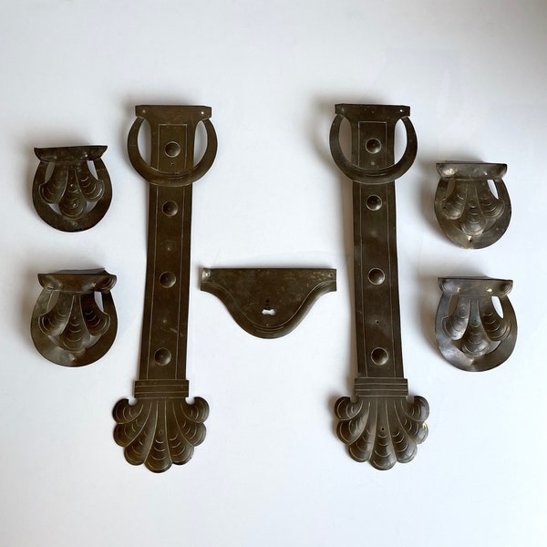 Antique Brass Furniture Fittings Etsy