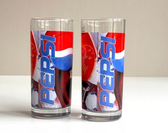Vintage Gläser . Pepsi Cola . Music . 0,5 l . Rastal . Nostalgie . Sammlerstück . 2er Set . Retro