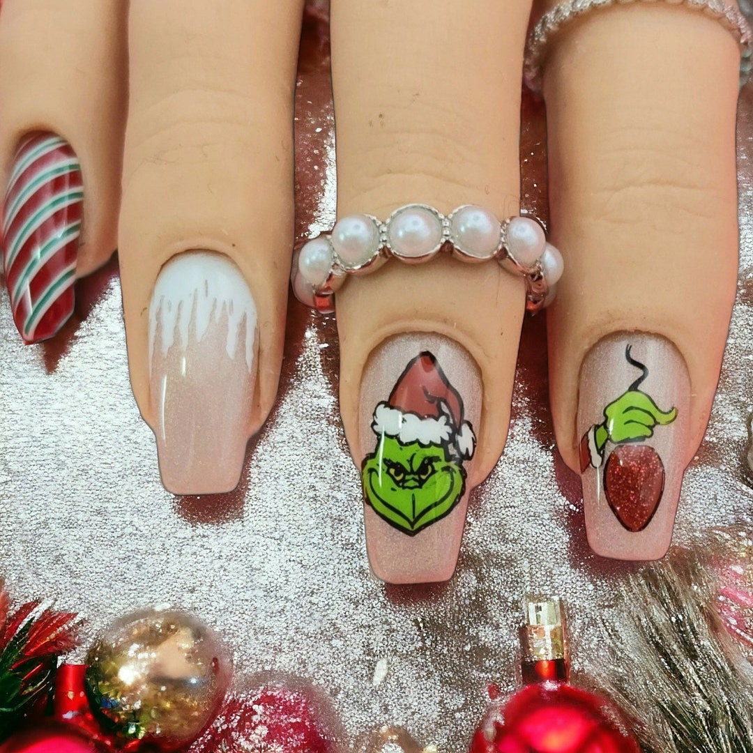 Grinch Color Pop Nails That Pop