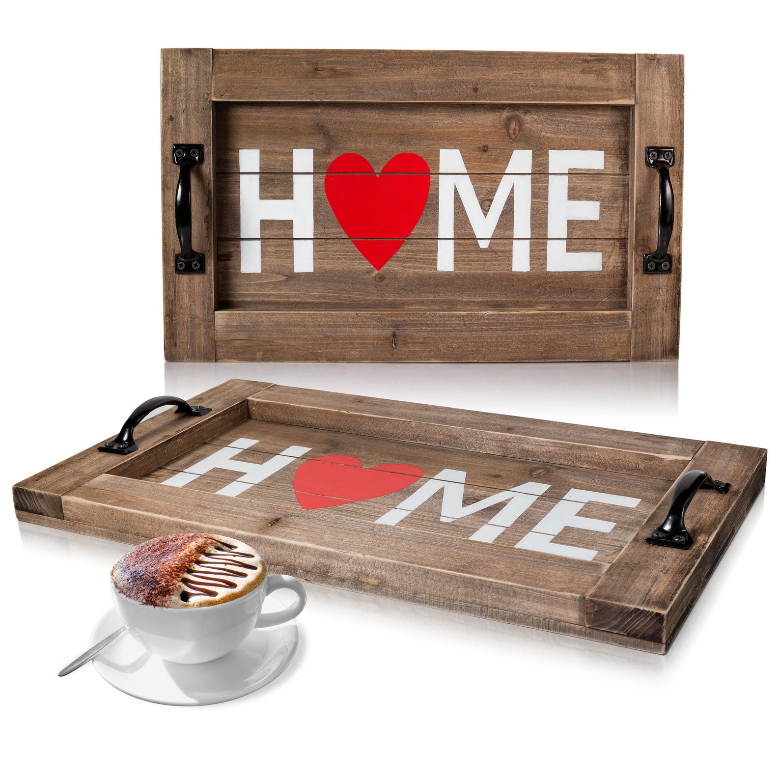 Farmhouse Serving Tray Housewarming Gift The Heart in your Etsy
