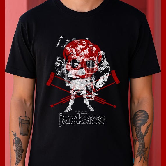 Jackass T-shirt, Y2K MTV Retro Shirt, CKY Shirt, Funny Graphic Tee