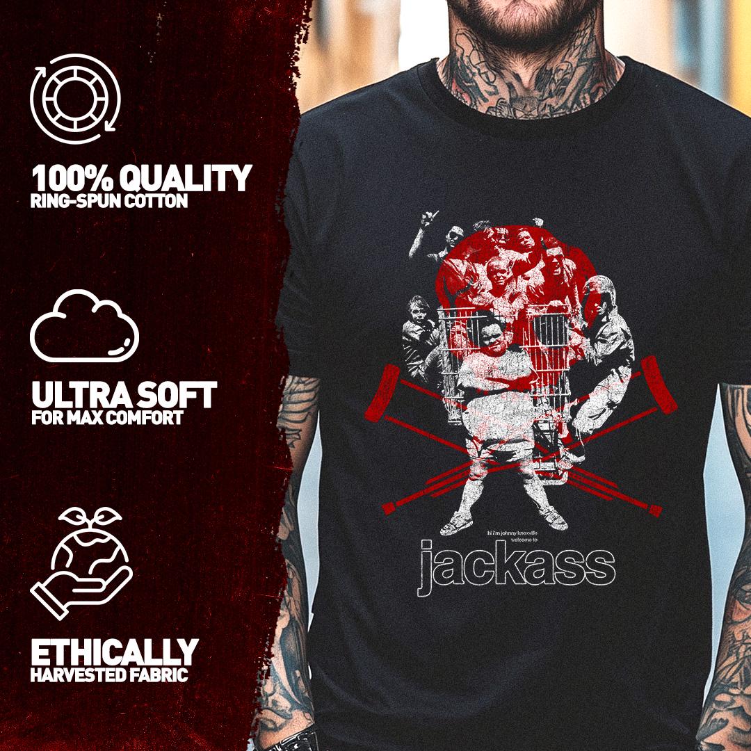 Jackass T-shirt, Y2K MTV Retro Shirt, CKY Shirt, Funny Graphic Tee