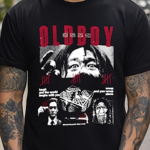 Oldboy Movie Shirt, Korean Movie Lover Gift, Park Chan Wook, Cult Classic Shirt, Oldboy Gift, Unisex Classic T-Shirt, Korean Movie Shirt