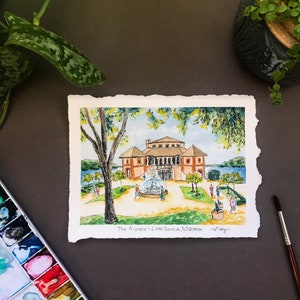 Hand-painted Custom Watercolor Landscapes image 7