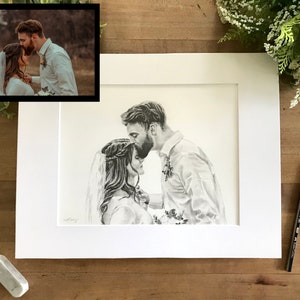 Custom Hand-Drawn Graphite Portrait