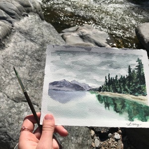 Hand-painted Custom Watercolor Landscapes image 5