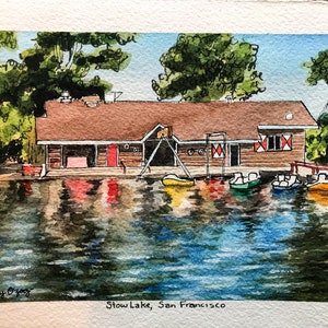 Custom Watercolor House Paintings image 3