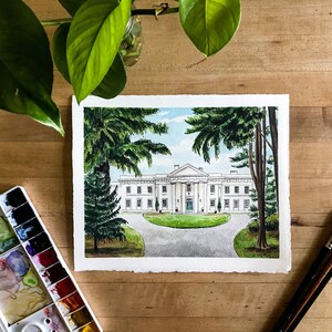 Custom Watercolor House Paintings image 4