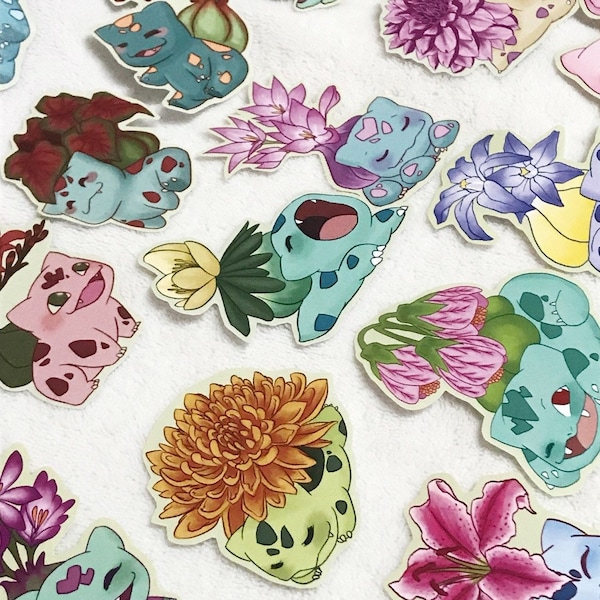 Bulba Buds Sticker Sets