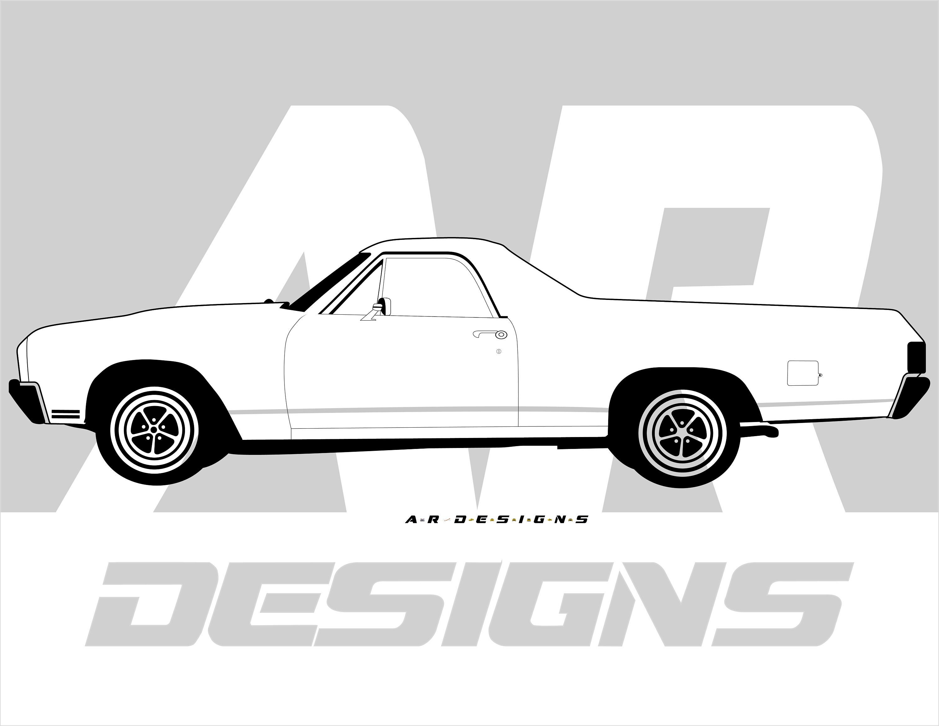 Chevrolet El Camino Car, Svg, Jpg, Png Etsy