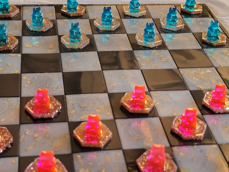 Handmade Checker & Chess Sets, Extra Pieces Available - Etsy