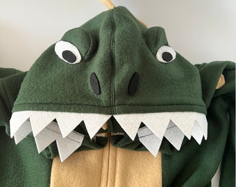 Kid's Dinosaur Costume & Accessories Pattern PDF | Instant Download Cosplay Sewing Pattern Dinosaur Dragon Pattern