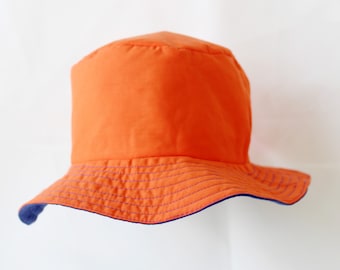 Kid’s Reversible Bucket Hat Sewing Pattern | Ages 18 months to age 10 | Summer Hat |  Easy Hat Pattern | Instant Download