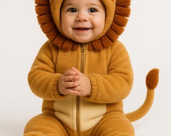 Kid's Lion Costume Pattern Ages 3-10 full Accessories Pattern and Instructions PDFs | Instant Download Cosplay | Letter Sized Only