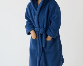 Kid's Plush Robe Sewing Pattern: Sizes 5-12 (PDF Download)