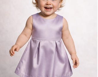 Toddler Girl Special Occassion 2 Pleated Dress, Easy, Party, Easter, Wedding, Flower Girl Dress Sewing Pattern PDF: Sizes 12 months to 4T