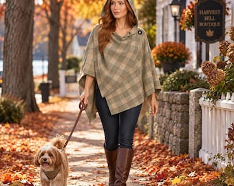 Holiday Cloak Holiday Cape Pattern: Convertible Cloak Pattern | Raincoat Pattern | Scottish Cloak | Poncho Pattern  (Digital Download)