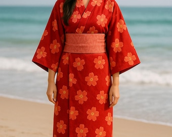 Kimono, Obi and Bow Sewing Patterns: Adult Cosplay Costume (PDF Pattern)