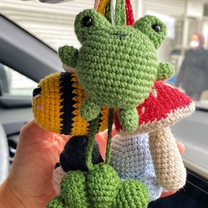 Handgemaakt gehaakt schattig amigurumi-huisdierspeelgoed, gehaakt kattenspeelgoed, huisdier stressvrij speelgoed, milieuvriendelijk huisdierspeelgoed, nieuw kattencadeau, uniek kittenspeelgoed