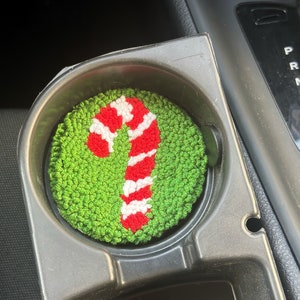 Christmas Gifts Car Coasters,Cute Women Car Accessories,New Year Car Decor Aesthetic,New Car Gift,Car Cup Holder Cover,Christmas Stockings
