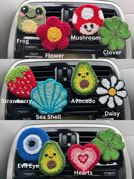 Clip per bocchetta di ventilazione per vaso di fiori per auto