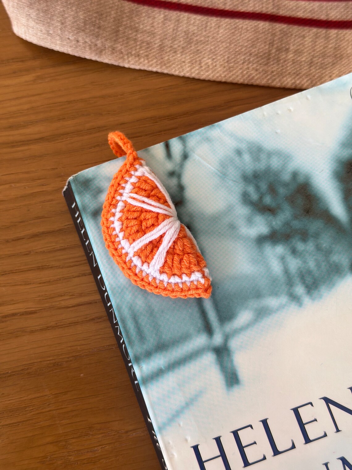 Cute Strawberry Crochet Bookmark,fruit Book String Accessories,handmade ...