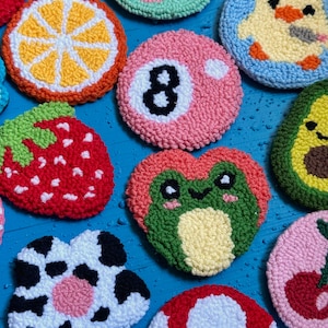 Set of 2 Car Coasters,Cute Car Accessories,Customisable Car Decor,New Car Gift,Cute Frog Car Cup Holder,Cute Car Decor Gift Ideas for her