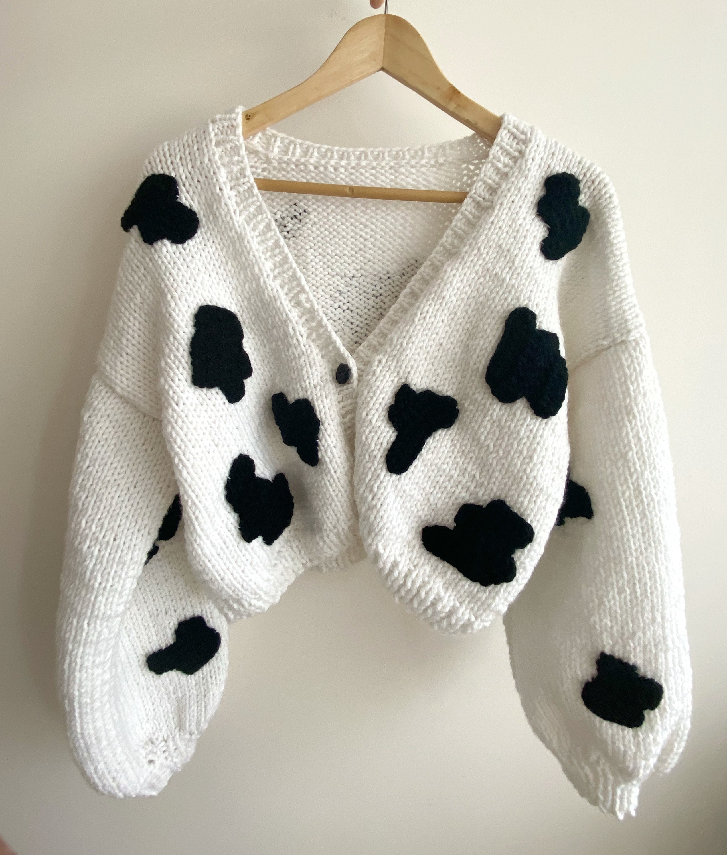 kaiko モヘア　cow cardigan KAIKO COW KNIT MOHAIR CARDIGAN モヘア