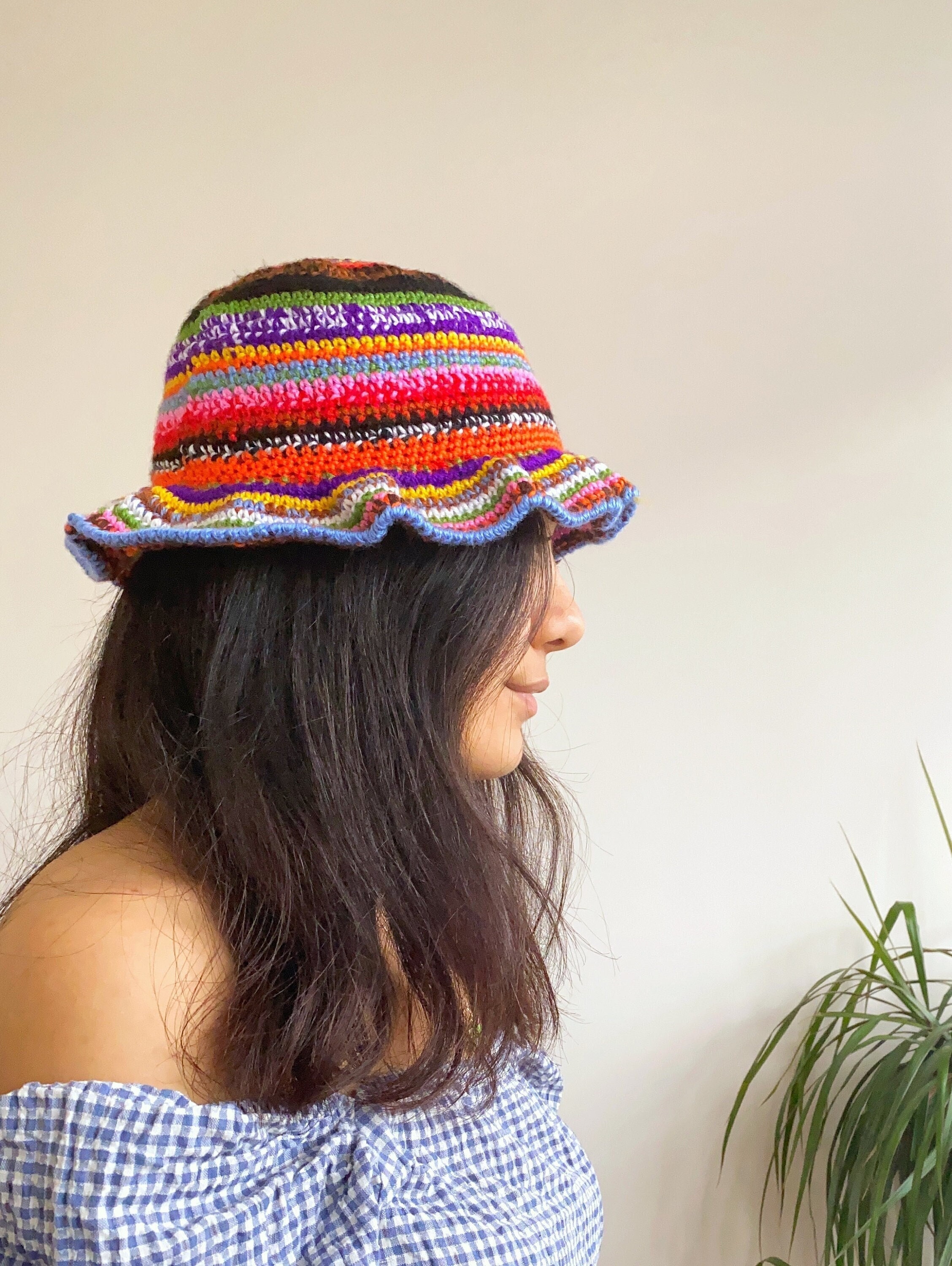 Welcome to Candyland: Kit Kat Inspired Crochet Handmade Bucket Hat