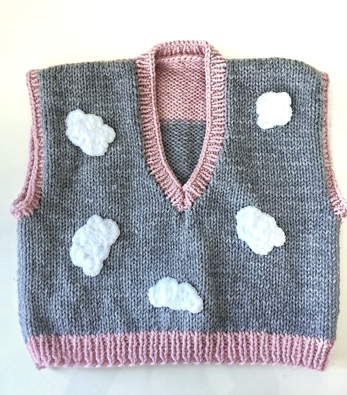 maquimalo マキマロ☆ Hand knit Uncle Vest Hand knit Uncle Vest – 夏椿／商品帖