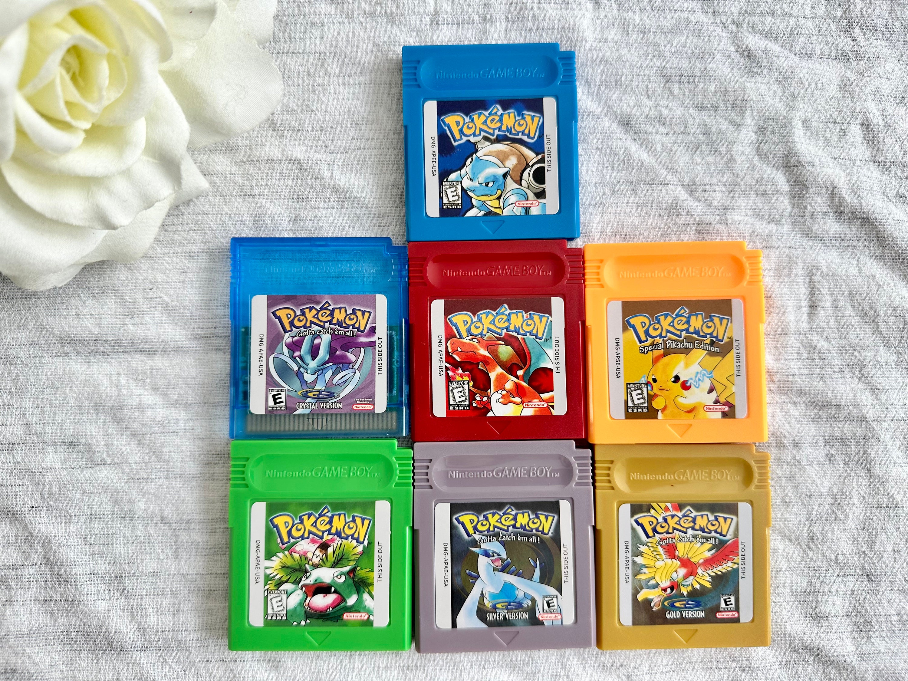 Pokemon Gameboy Red, Green, Blue, Yellow, Silver, Gold, Crystal for Sale in  Huntingtn Sta, NY - OfferUp